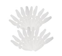 Hemobllo 20pezzi Assorbenti in Cotone per Sudore Addominale Protezioni per Irritazioni Addominali Traspiranti e Morbidi per Allenamento ad Alta Intensità