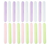 Hemobllo 20pezzi Custodia per Pinzette in Plastica Leggera Scatola da Viaggio per Pinzette per Ciglia Contenitore per Strumenti di Bellezza Rivestimento Interno Protettivo