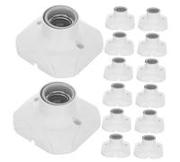 Hemobllo 20pezzi Portalampada Da Soffitto Base Luce Portalampada Per Riscaldante Per Lampada Sospensione Per Lampade
