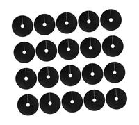 Hemobllo 20pezzi Tappetino Protettivo Riutilizzabile per Alberi in Non Barriera Traspirante Contro Le Erbacce per Protezione delle Radici del Cavolo Anello