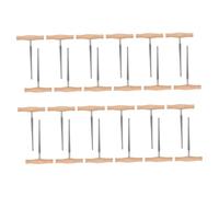 Hemobllo 24 Pezzi Strumento Stringa Violino Strumento Taglio Del Foro Piolo Violino Violin Peg Hole Precision Righer Ukulele Peg Hole Righer Ferro Da Stiro Beige