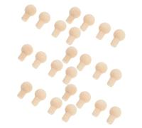 Hemobllo 24pezzi Mini Pomelli in Legno Per Mobili Maniglie Per Porte Accessori Per Case e Cose in Piccole Maniglie Per Mobili
