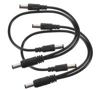 Hemobllo 2Pezzi Cavo Effettore Tensione Professionali per Strumenti Musicali Leggeri e Resistenti per Casa e Scuole