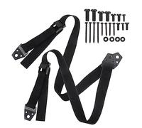 Hemobllo 2Pezzi Cinghie Sicurezza Tv Regolabili per Ribaltamento per Dei Facile Installazione e Adatte Diverse Dimensioni Arredamento