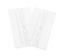 Hemobllo 2pezzi Copertura Interruttore Rottura Vetro Per Allarme Antincendio Trasparente Resistente Alle Alte Temperature Per Allarme Di Emergenza Manuale