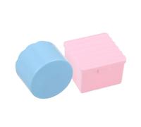 Hemobllo 2pezzi Detersivo Per Pennelli Per Unghie Contenitore Per Pulizia Degli Strumenti Per Unghie Con Coperchio Portapennelli Per Manicure Lavaggio e Risciacquo Per Pennelli Acrilici