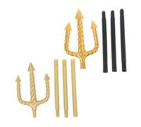 Hemobllo 2pezzi Forchetta Tridente Per Ragazza Tridente Di Accessorio Per Costume Da Per Cosplay Forchetta Da Diavolo Per Halloween Carnevale Festa Tema