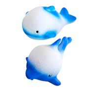 Hemobllo 2pezzi Miniature Whale And Dolphin Resin Figurines Unique Aquarium Decoration for Fish Tanks for Decor Ocean Animal Ornaments