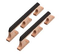 Hemobllo 2pezzi Ponte Per Banjo in Legno Ponte Sella Per Banjo Ricambio Per Strumenti Musicali Strumento Per Liutaio
