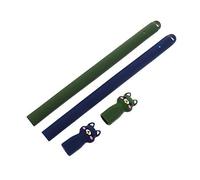 Hemobllo 2pezzi Punta della Penna in Silicone Grazioso Cappuccio della Penna Creativa Cappuccio della Matita Stilo Anti-goccia Design Semplice Protezione da Graffi e Impronte Digitali