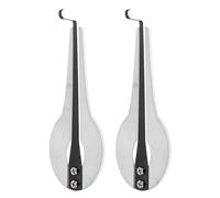 Hemobllo 2pezzi Scacciapensieri Musicale in Metallo Strumento Bocca Scacciapensieri Russa per Principianti Composto e Portatile Suono Armonioso per Feste e Festival come Strumento Musicale