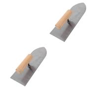 Hemobllo 2pezzi Scraper Per Cartongesso Inossidabile Spatola Per Finitura Utensile Portatile Per Intonacare e Smoothing Strumento Per Ristrutturazione