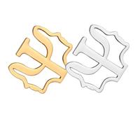 Hemobllo 2pezzi Spilla Simbolo Psicologia in Lega Fine Con Chiusure Di Sicurezza Accessorio Elegante Per Abbigliamento e Borse Decorazione Donna e Pratica