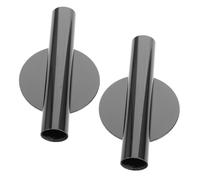 Hemobllo 2pezzi Vaso Muro Metallo con Adesivo per Fiori da Decorazione Interni Nordic Minimalista per Ufficio e Soggiorno Facile da Installare