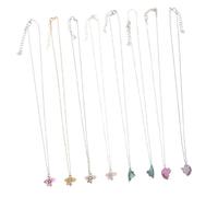 Hemobllo 2sets Collana Puzzle Per Pendenti Coordinati Per Amiche Minimalista Realizzata in Resistente Allo Sbiadimento Adatta Per Quotidiano e
