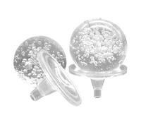 Hemobllo 2sets Supporto per Sfere di Cristallo Trasparenti Kit Decorativo per Fontane e Acquari Facile Installazione Design Elegante per Ambienti Tranquilli e Creativi