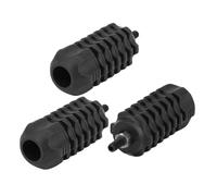 Hemobllo 3 Pezzi Ammortizzatore in Gomma per Arco da Assorbitore Vibrazioni per Accessori Tiro con Arco Riduce Rumore e Vibrazioni per Competizioni e Allenamenti