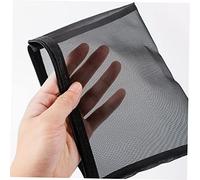 Hemobllo 3 pezzi Borsa Portatrucchi Trasparente in per Viaggio Organizer Cosmetici e Resistente Capacità per e Toilette Facile Trasportare
