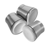 Hemobllo 3 Pezzi Manual Pepper Grinder Caps in Stainless Steel Adjustable Spice Mill Top Covers With Aroma Sealing Lid For Salt Pepper And Seasonings Compact And Portable For Kitchen
