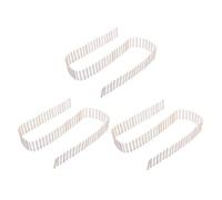 Hemobllo 3 pezzi Mini Recinzioni in Legno per Giardino in Miniatura Decorazione Unica per Fattorie e Case di Bambole Staccionata Resistente e Realistica