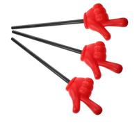 Hemobllo 3 Pezzi Puntatore Didattico Mini per Lavagna, Leggero e | Plastica Rossa, per Sessioni Interattive e Eventi Scolastici, Favorisce Partecipazione e Lavoro di Squadra
