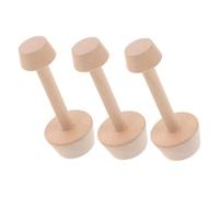 Hemobllo 3 Pezzi Tamper in Legno per Pasta Frolla Faccia Stampo per Crostate e Mini Dessert Strumento per Dolci Fatti in Casa come Crostatine e Cheesecake