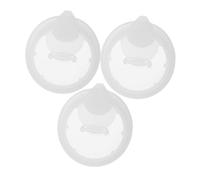 Hemobllo 3 Pezzi Tappi per Plastica Bianca Coperchi con Chiusura Vite per Caraffe e Brocche Vetro Design e Facile da Compatibili con Brocche