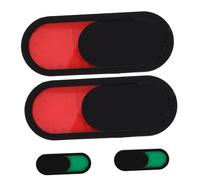 Hemobllo 3 Set Cartelli Scorrevoli Privacy Per Porte in Nero Indicatore Stato Vuoto Per Uffici Bagni Conferenze E Medici 4 Pezzi*3