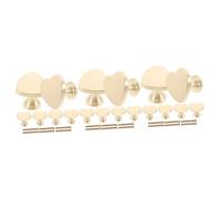 Hemobllo 3 set Maniglia A Forma Cuore Maniglia Per Maniglia Per Porta Maniglia Per Porta Armadio Maniglia Per Cassettiera Maniglia Per Armadio A Foro 6 pezzi*3