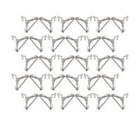 Hemobllo 30 pezzi Ciondoli in Lega Resistente Stile Appendiabiti per Bigiotteria Fai da Te Accessori Creativi per Decorazioni e Vetrine Boutique