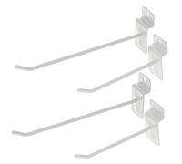Hemobllo 30 pezzi Ganci Dogati da Parete per Garage e Negozi Ganci Appendere Resistenti e Organizer Accessori Multifunzione per Attrezzata Officina e Display Retail