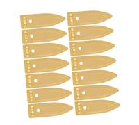 Hemobllo 30 pezzi Strisce Elettrodi in Rame per Esperimenti Scientifici Batteria Frutta Kit Didattico per Generazione Energia e Progetti Fisica Facile da Usare per Principianti