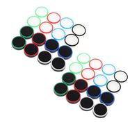 Hemobllo 32 Pezzi Tappi per Impugnatura in Silicone per Levetta Analogica del Controller Compatibili con Console Switch con Funzione Fosforescente in Diversi Colori Protezione Antiusura