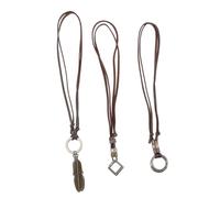 Hemobllo 3Pezzi Collana Retro con Pendenti Sospesi per Design Creativo e Resistente Materiale Della per Ogni Occasione