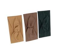 Hemobllo 3pezzi Fascia Elastica Per Capelli a Larghezza Ampia Lavorata a Maglia Accessorio Semplice Per Chi Fa Esercizio Fisico, Si Trucca o Esce Come Decorazione Per Ragazze o Regalo Per a