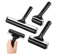 Hemobllo 3pezzi in Gomma per Stampa e Colla per Artigianato Incollaggio di Carta da Parati e Applicazioni Multiuso Durevole e Leggero