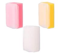 Hemobllo 3pezzi Spazzola in Spugna Educativa Precoce Risposta Tattile Per Bagnetto Del Ragazzo Ragazza Ragazza Massaggio Infantile Lavaggio Delle Mani Ad Asciugatura Rapida Sicura e Resiste