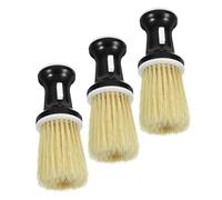 Hemobllo 3pezzi Spazzola per Pulizia dei Capelli da Salone Testina Staccabile per Casa e Barbiere Utilizzabile per Styling dei Capelli Cura della Barba