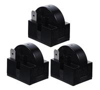 Hemobllo 3pezzi Start Relay Compressore Frigorifero e Congelatore Ptc Protezione Avvio Affidabile Per Parti Di Ricambio Refrigerazione