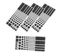 Hemobllo 4 Adesivi Oscuranti Per Luci Led Strisce Dimmerabili Per Elettronica, Coperture Blackout Regolabili 50%-80% Per Router, Elettrodomestici e Display Elettronici, Uso Domestico