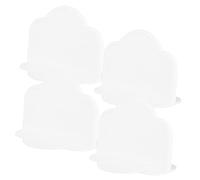 Hemobllo 4 Ancoraggi Antiribaltamento per Fissaggi Adesivi per Sicurezza Cassettiere e Librerie Installazione Facile Perforazione per Proofing e Superfici Lisce