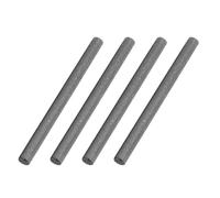 Hemobllo 4 Pezzi Aste di Elettrodo in Grafite 8 Mm Diametro 9 Cm Lunghezza, Barre Conduttive per Elettrolisi e Galvanica, Bacchette di Agitazione da Laboratorio Resistenti alla Corrosione