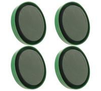 Hemobllo 4 Pezzi Base in Schiuma Floreale Rotonda con Ciotola, 5,5 Pollici | Composizioni Floreali Fai, Assorbe L’acqua, Stabile e Facile da Pulire, Verde