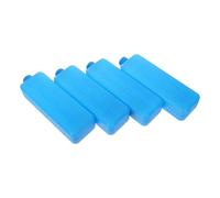 Hemobllo 4 Pezzi Bottle Ice Pack in Plastica Resina ad Alta Densità, Azzurro, Mantiene Il Freddo, Riutilizzabile, per Cooler, Sport e attività All'aperto