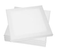 Hemobllo 4 Pezzi Canvas Boards For Painting Painting Canvas Panel Bianco in Lino Cotone e Legno Rondone per Teens e Professional Student