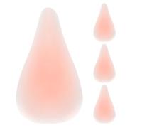 Hemobllo 4 Pezzi Cuscinetti in Silicone Invisibili per Donna, senza Cuciture e Facili da Pulire, Leggeri e Impermeabili per Uso in Spiaggia e Nuoto