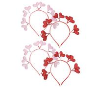 Hemobllo 4 pezzi Fasce Glitterate per Leggere e Resistenti Accessori Decorativi per Donne per Compleanni e