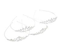 Hemobllo 4 pezzi Fasce per Bambina con Danza Brillanti per Feste Compleanno Cosplay Ballo Scuola