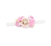 Hemobllo 4 pezzi Fasce per Tessuto con Fiori Elasticizzati Rosa Menta Blu Ghiaccio per Accessori Fotografici e Speciali