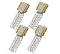 Hemobllo 4 Pezzi Fermaporta per Porta Avvolgibile, Clip di Limitazione in | Guide di Chiusura e Accessori Industriali, Protegge la Rotaia, Compatibile Vari Modelli